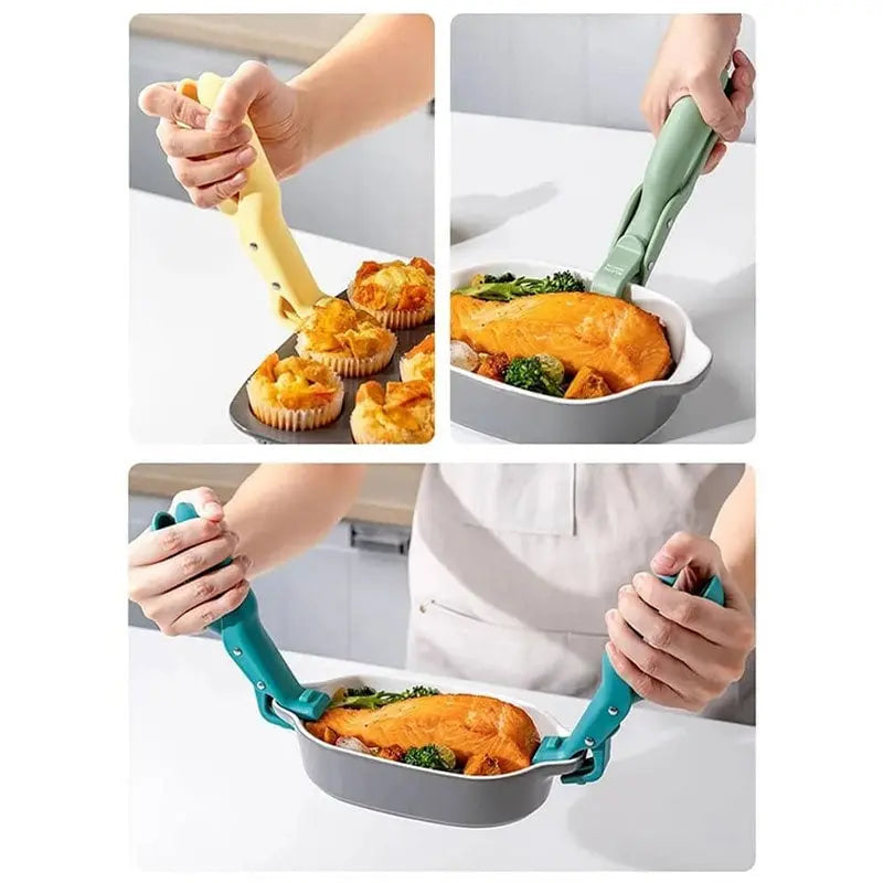 1 + 1 Free | Multifunctional anti-scalding bowl holder – secure hold & one-handed use