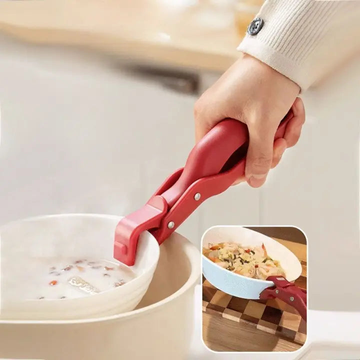 1 + 1 Free | Multifunctional anti-scalding bowl holder – secure hold & one-handed use
