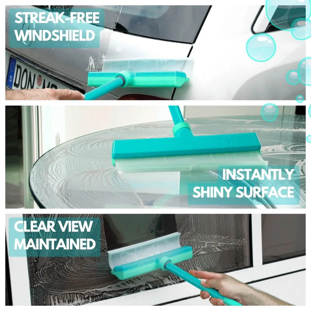 AquaBLADE™ PureSwipe Pro | Recyclable Silicone Window Squeegee Kit