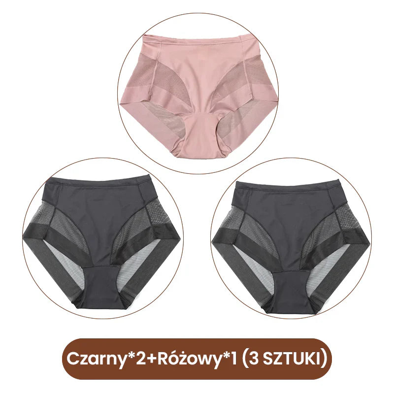 CurveHush™ | Women's Seamless High-Waisted Shaping Panty Set