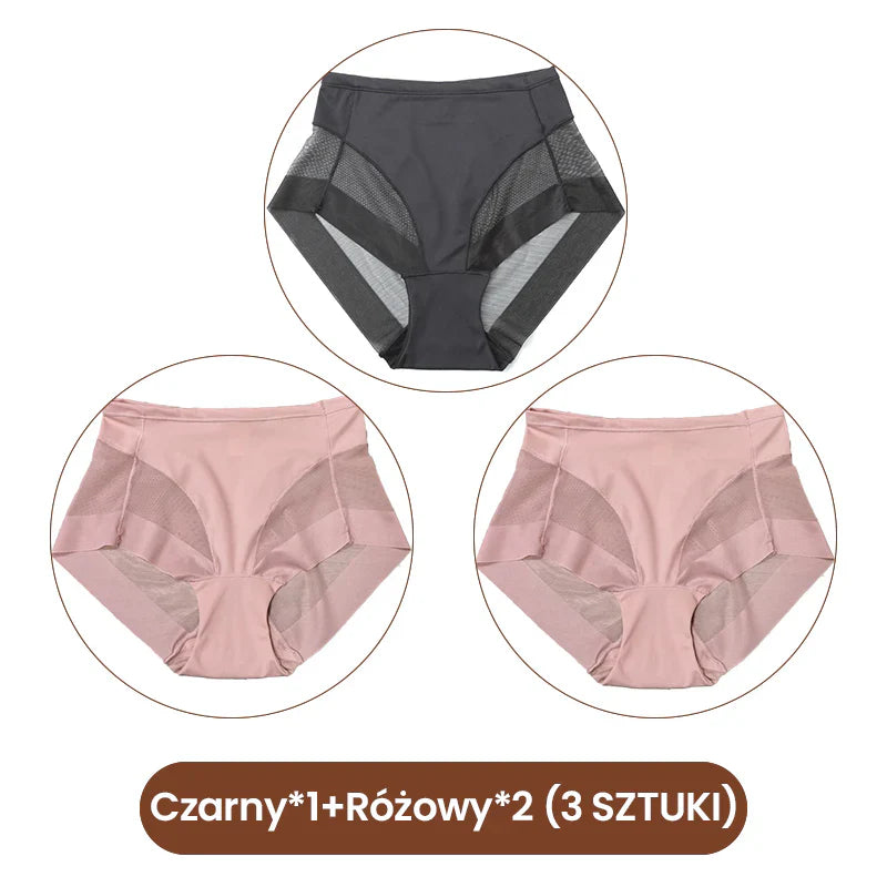 CurveHush™ | Women's Seamless High-Waisted Shaping Panty Set