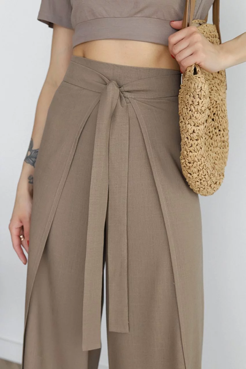 Lina™ – Wide-cut linen trousers
