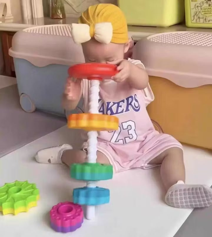 Rainbow Stacking Toys