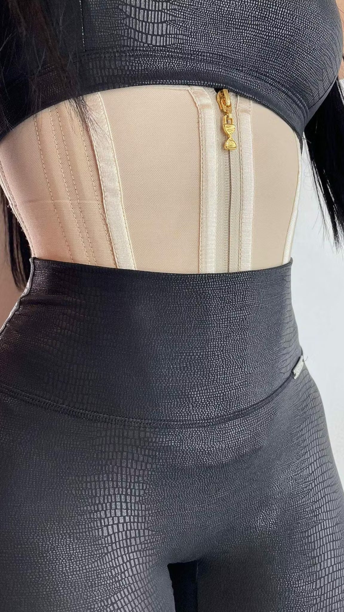 Zip & Breasted Body Shaper Tank Top