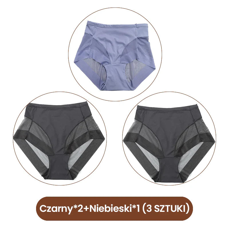 CurveHush™ | Women's Seamless High-Waisted Shaping Panty Set