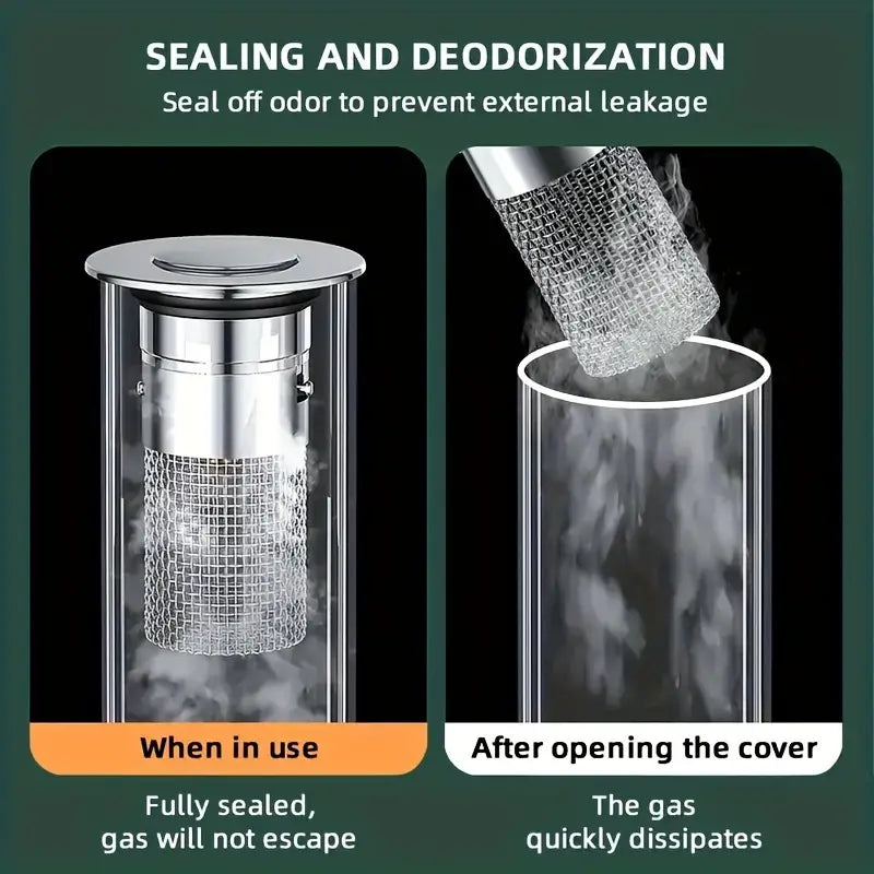 Filter – Keep your sink clear with no plumber needed!