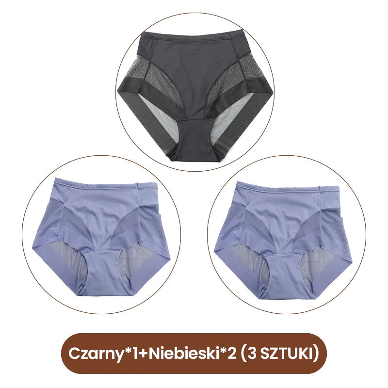 CurveHush™ | Women's Seamless High-Waisted Shaping Panty Set