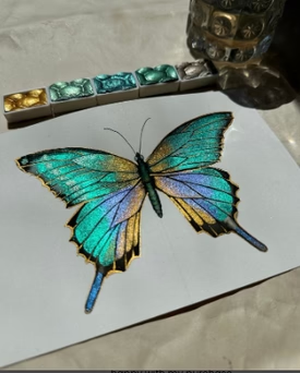 Pearlescent watercolor – Intense brilliance and radiant shades