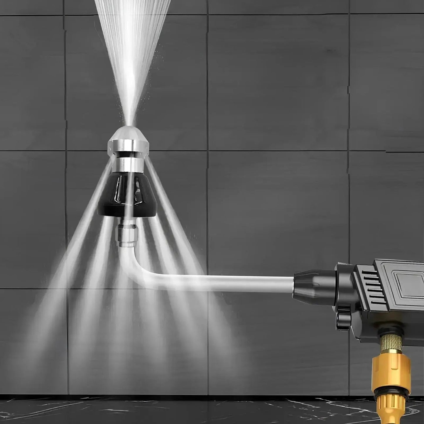 Dredge high-pressure cleaning nozzle – clear blockages in seconds!