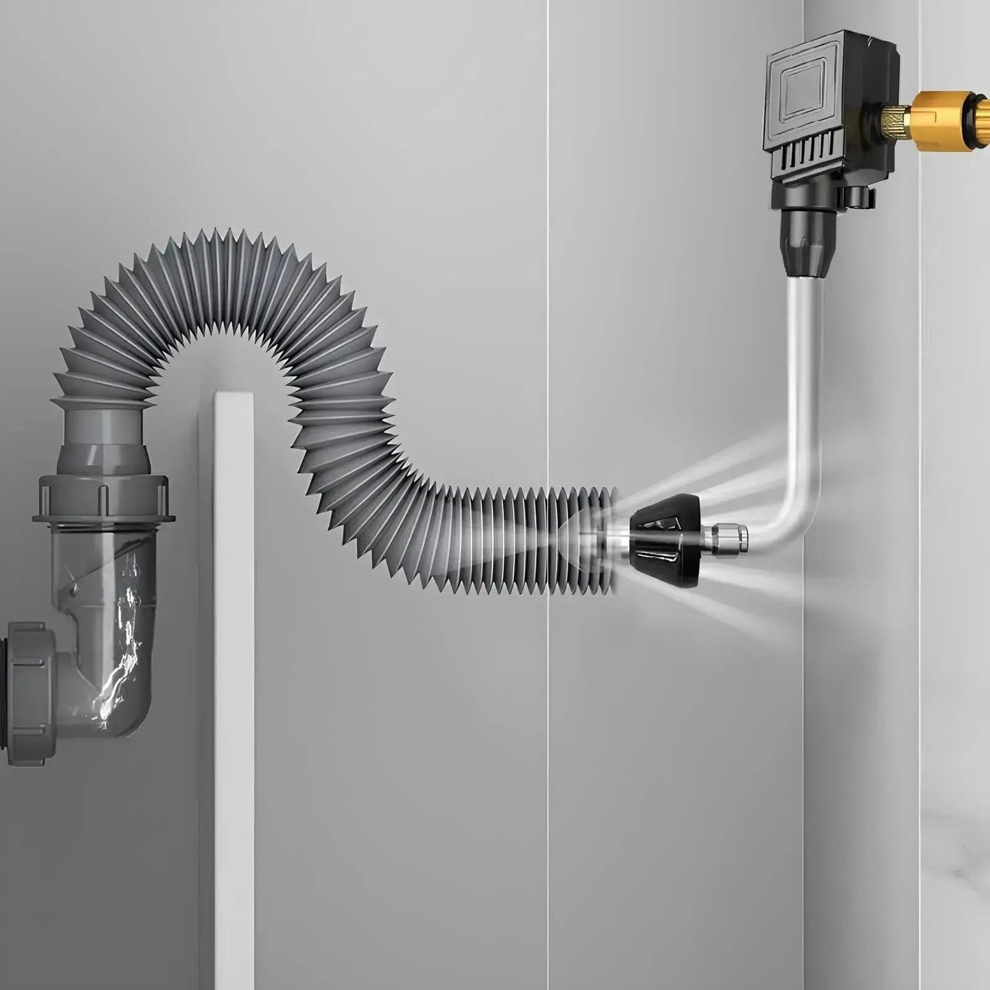 Dredge high-pressure cleaning nozzle – clear blockages in seconds!