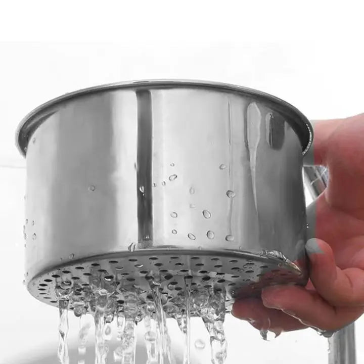1+1 Free | Stainless Steel Swan Sink Drain Strainer Basket