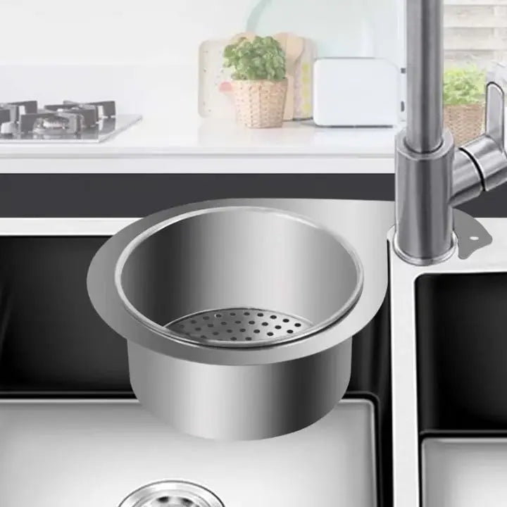 1+1 Free | Stainless Steel Swan Sink Drain Strainer Basket