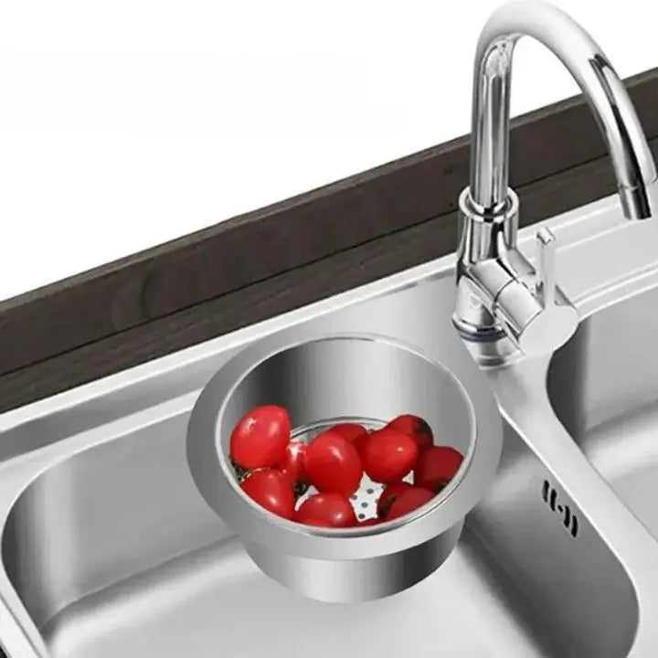 1+1 Free | Stainless Steel Swan Sink Drain Strainer Basket
