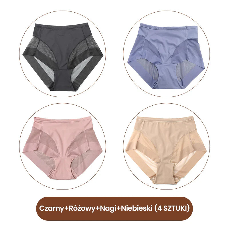 CurveHush™ | Women's Seamless High-Waisted Shaping Panty Set