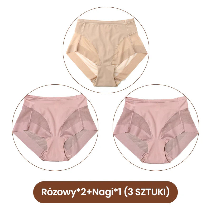 CurveHush™ | Women's Seamless High-Waisted Shaping Panty Set