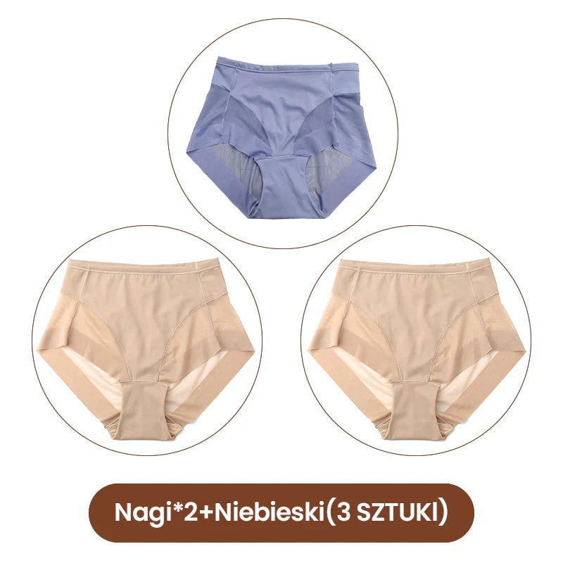 CurveHush™ | Women's Seamless High-Waisted Shaping Panty Set