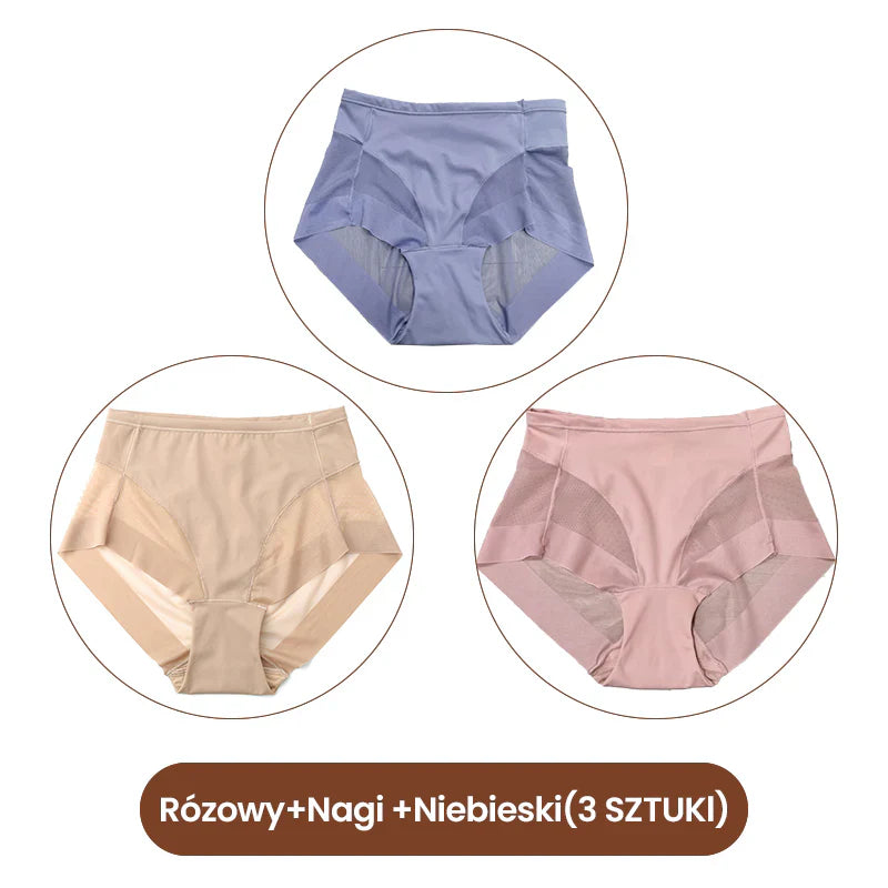 CurveHush™ | Women's Seamless High-Waisted Shaping Panty Set