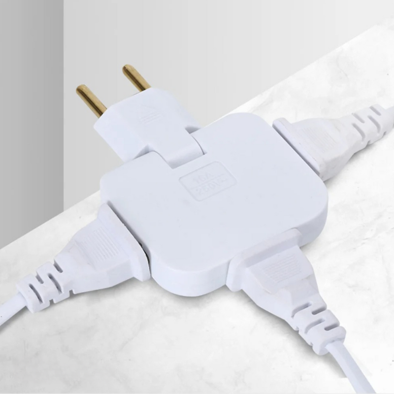 Compact, elegant universal power strip