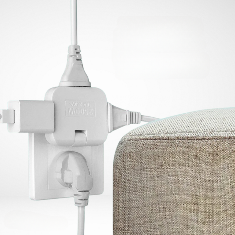 Compact, elegant universal power strip