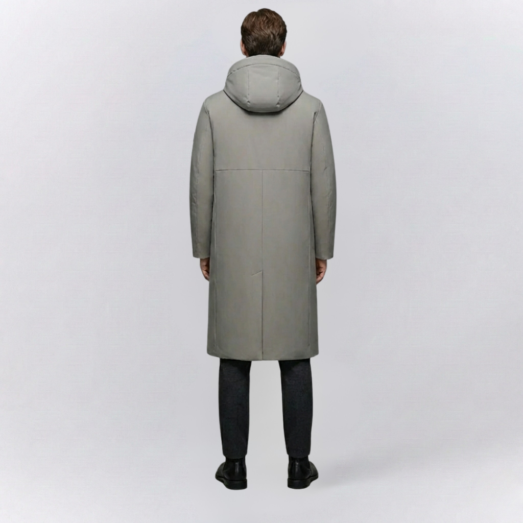 Roma Modern Down Trench Coat