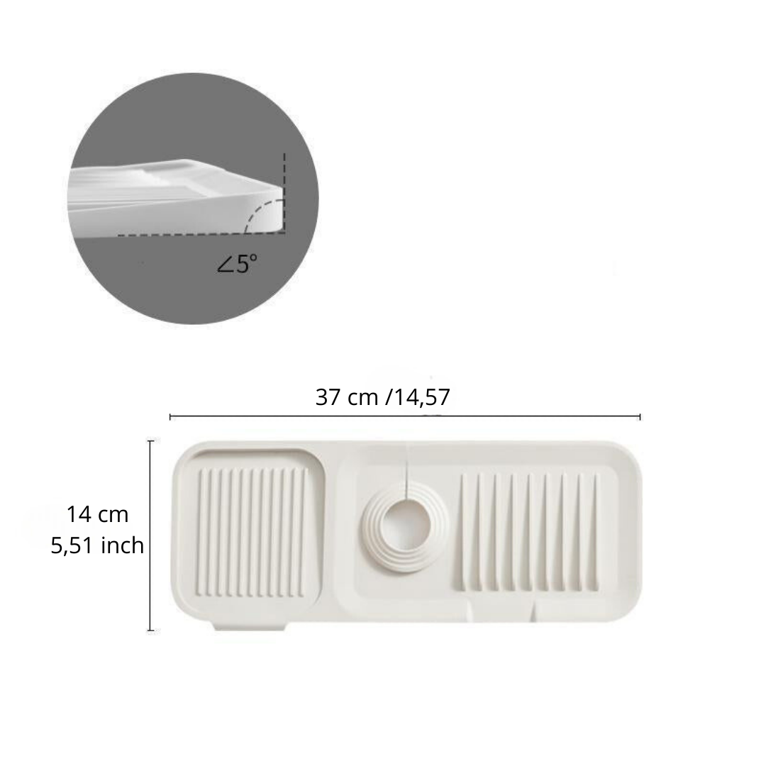 Silicone Draining Mat: Fast and Safe Drying
