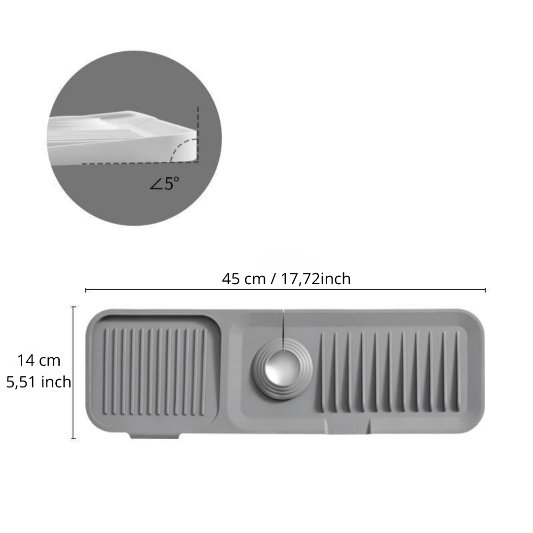 Silicone Draining Mat: Fast and Safe Drying
