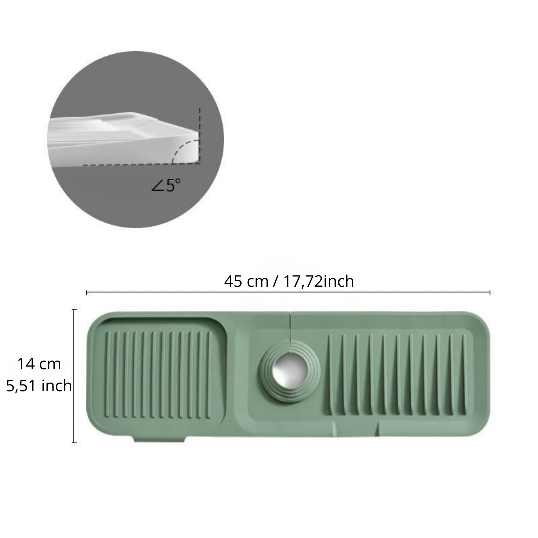 Silicone Draining Mat: Fast and Safe Drying