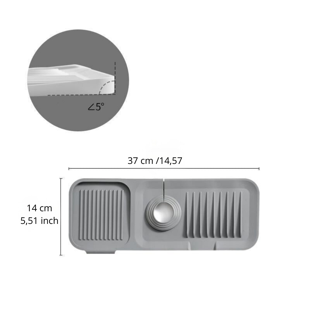 Silicone Draining Mat: Fast and Safe Drying