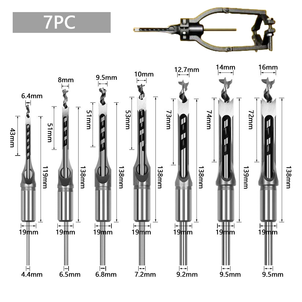 PRECIZO™ adapter and chisel set