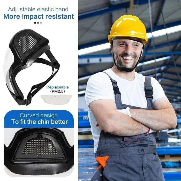 Full-face visor – Safety and comfort