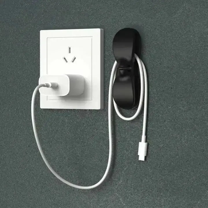 Self-adhesive cable organiser - For more order in your daily life (10 Pieces)