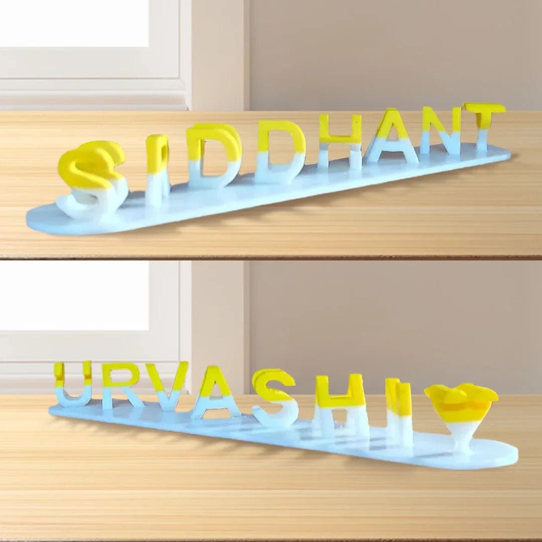 Doppelname Illusion Love 3D printed as a cute gift