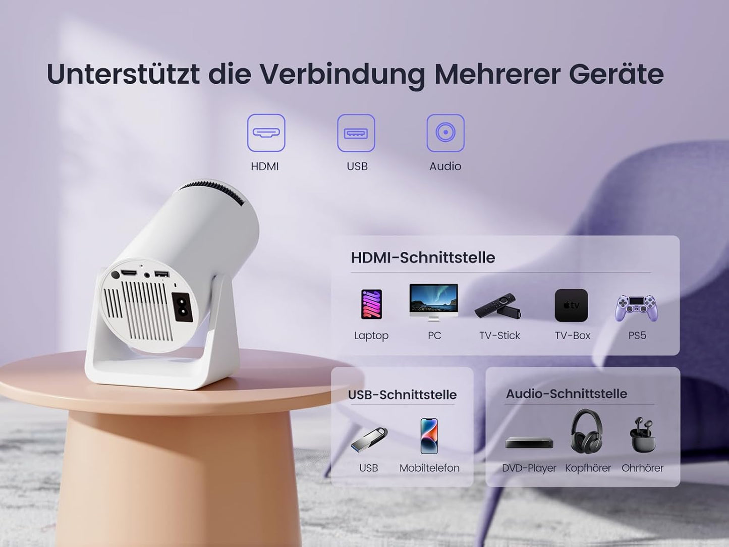 VisionCube™ | Portable Projector