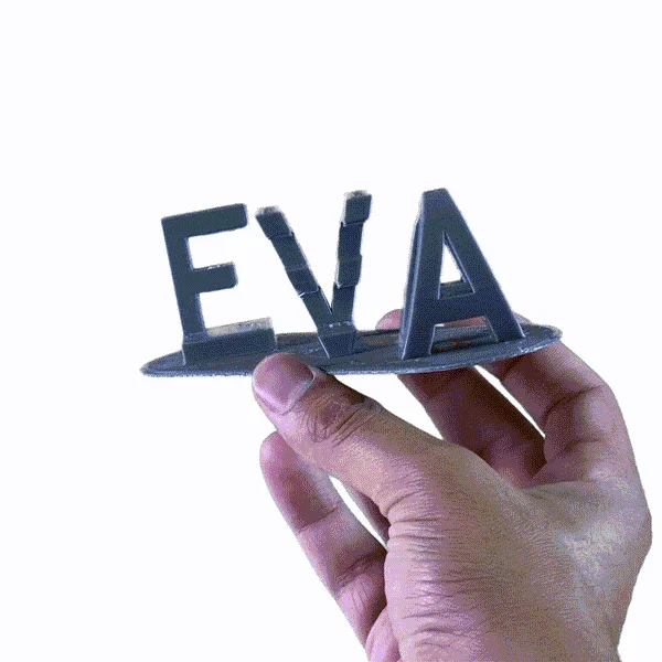 Doppelname Illusion Love 3D printed as a cute gift