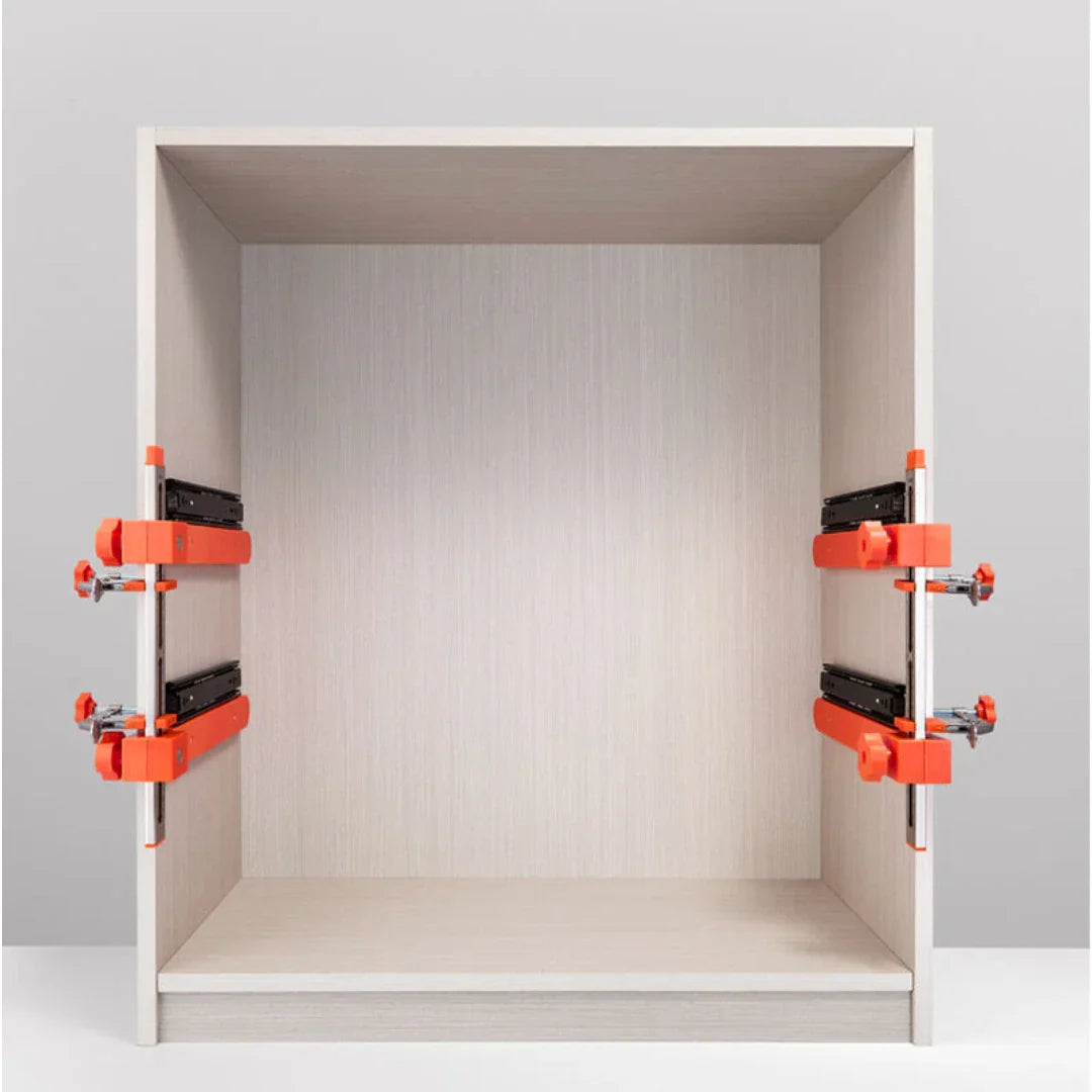 Fivalo™ Drawer Slide Installation Jig with Toggle Clamp