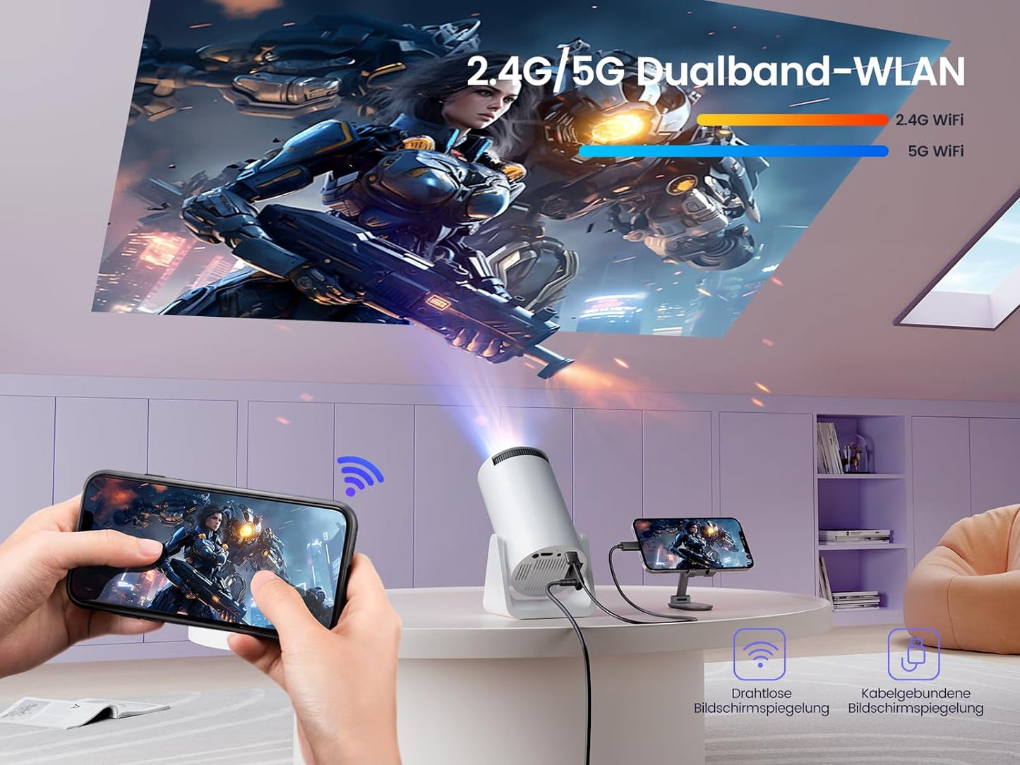 VisionCube™ | Portable Projector