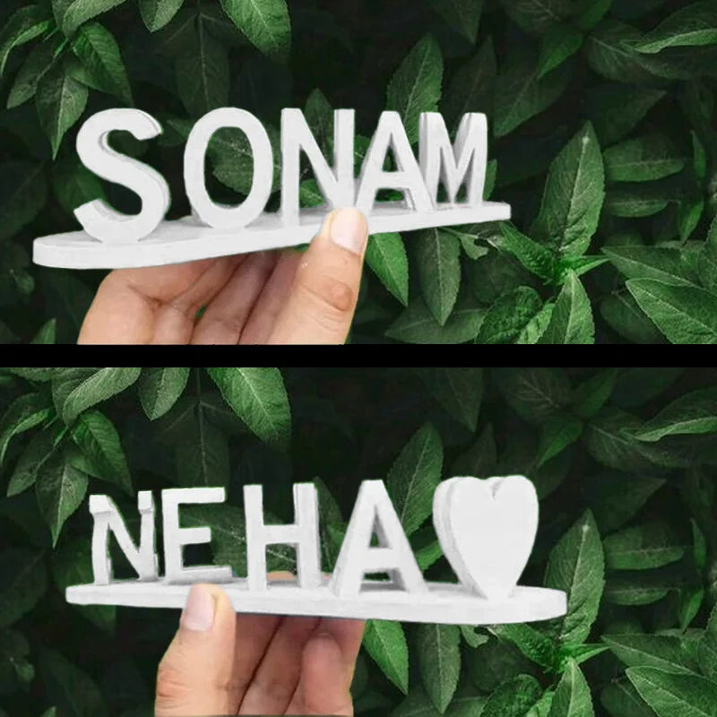 Doppelname Illusion Love 3D printed as a cute gift