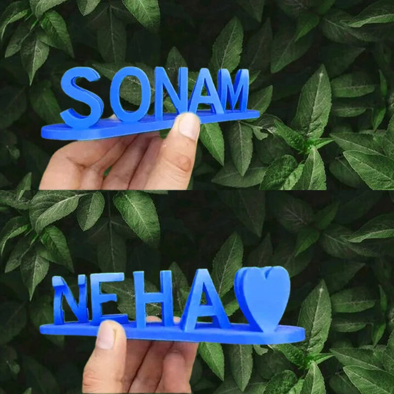 Doppelname Illusion Love 3D printed as a cute gift