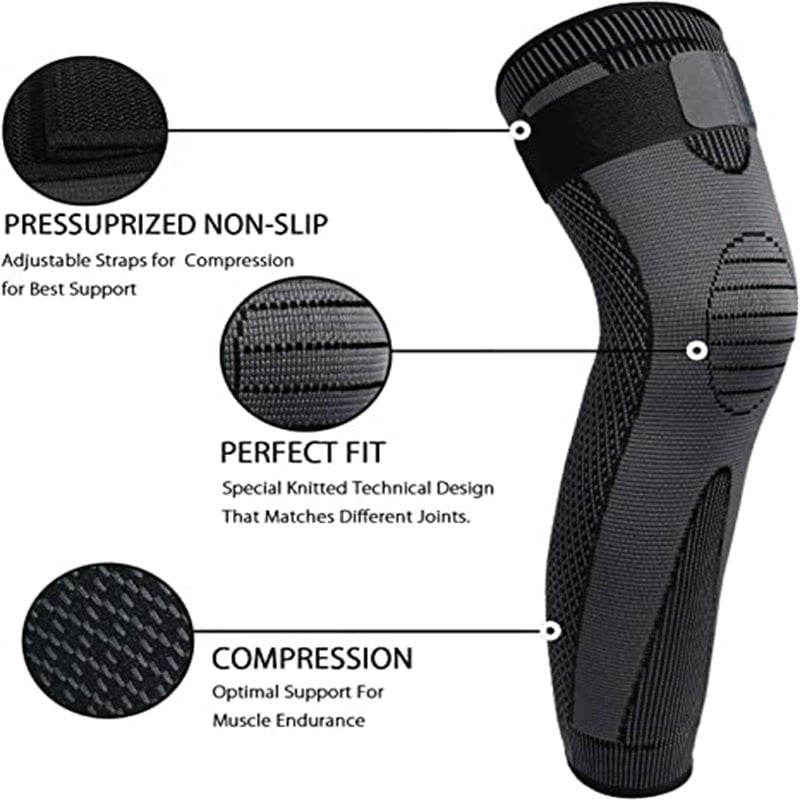 Self-heating knee brace: rapid pain relief