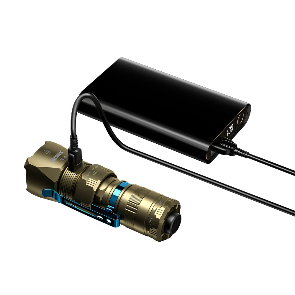 Wuben T4 NightStrike™ | Portable Tactical Flashlight