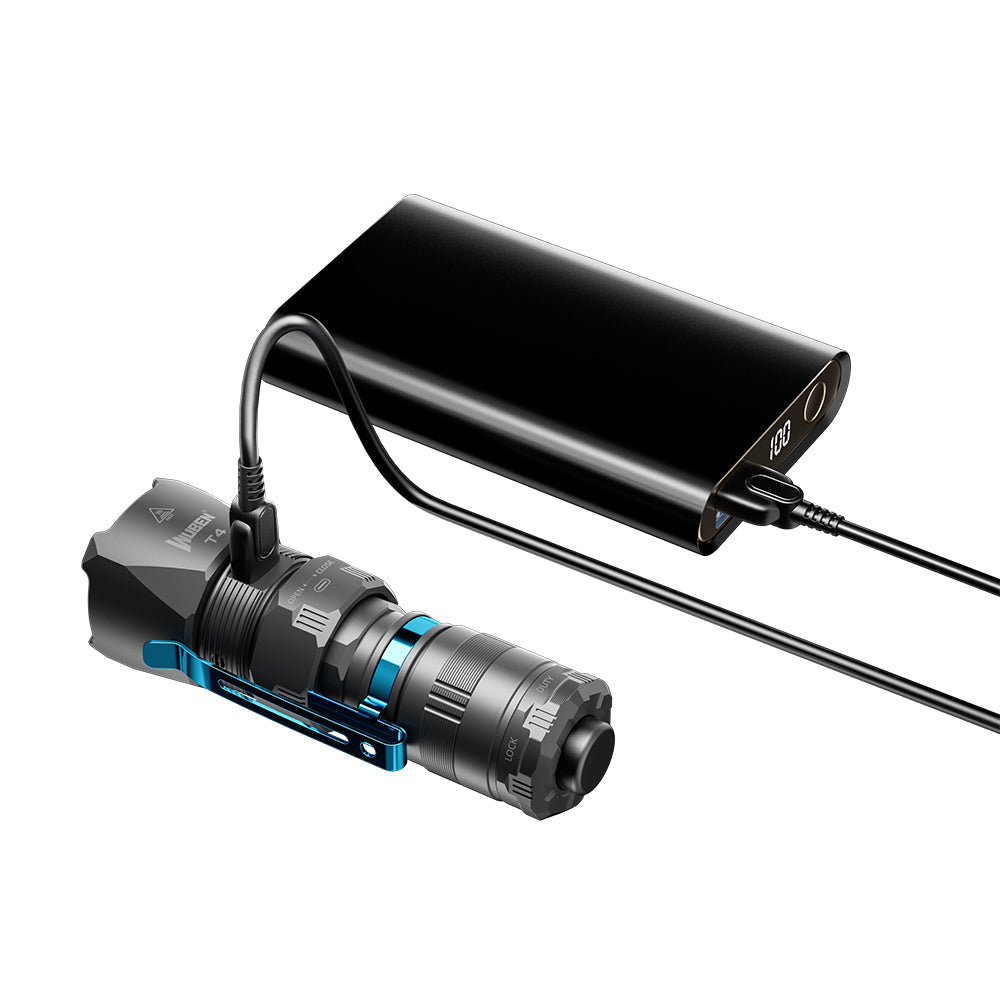 Wuben T4 NightStrike™ | Portable Tactical Flashlight