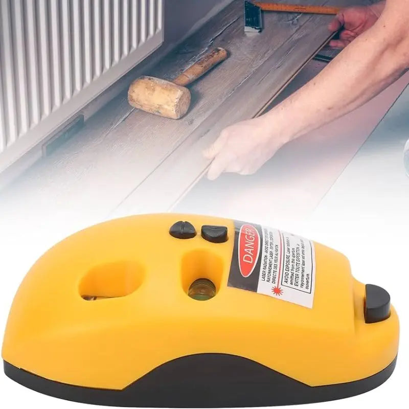 90° laser level for exact angles on walls and floors