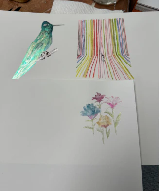 Pearlescent watercolor – Intense brilliance and radiant shades