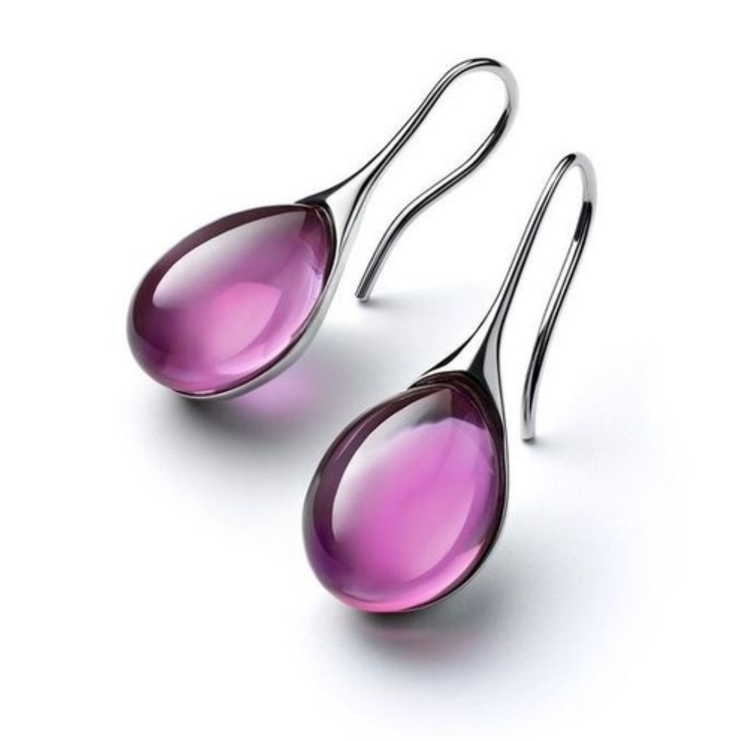 Vystra™ | Luxe Crystal Drop Earrings