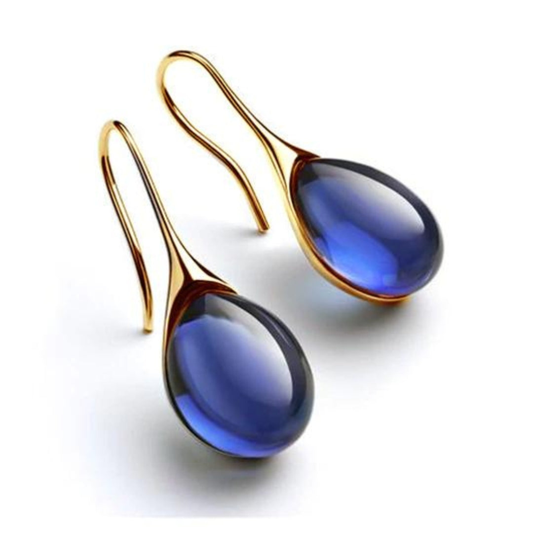 Vystra™ | Luxe Crystal Drop Earrings