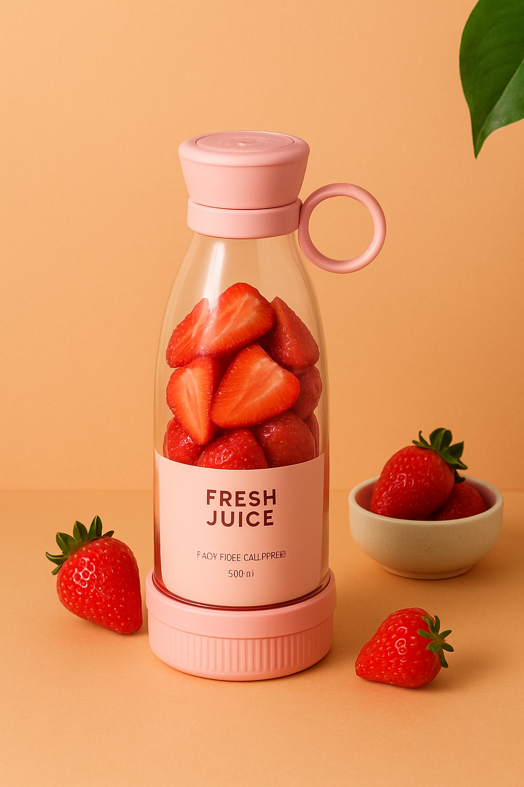 JuicyGo™ – Prepare fresh smoothies anywhere in no time
