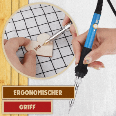 PyroCraft Pro™ | Pyrography Kit - Today with 28 attachments for free!