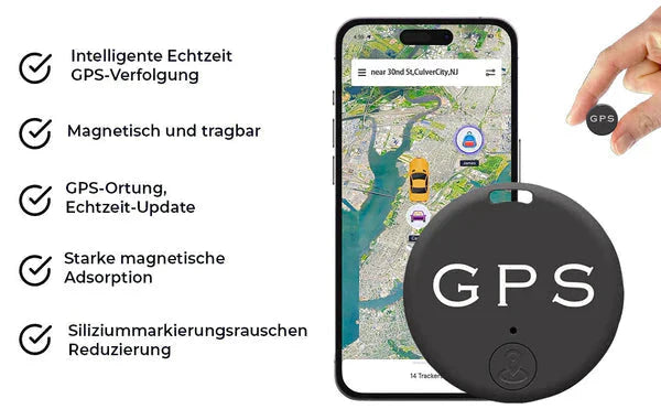 1+1 FREE | Mini Magnetic GPS Tracker – Stay connected & safe
