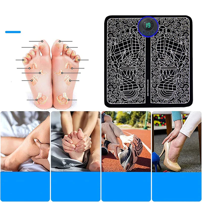 FootVitality™ electric reflex zone stimulator