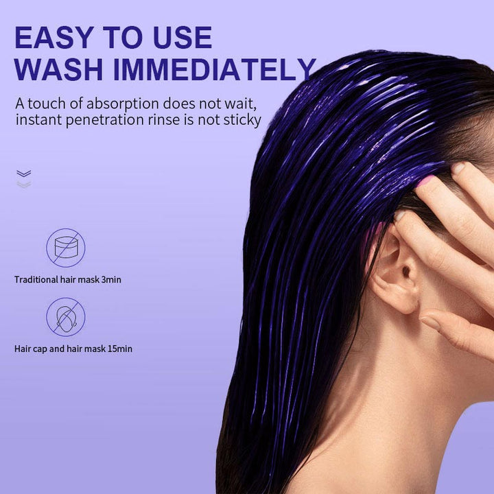 KeraGlow™ Keratin Purple Hair Mask